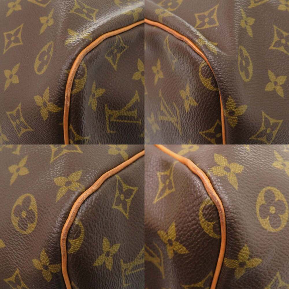 LOUIS VUITTON Authentic Brown Monogram Boston Bag - Picture 4 of 10